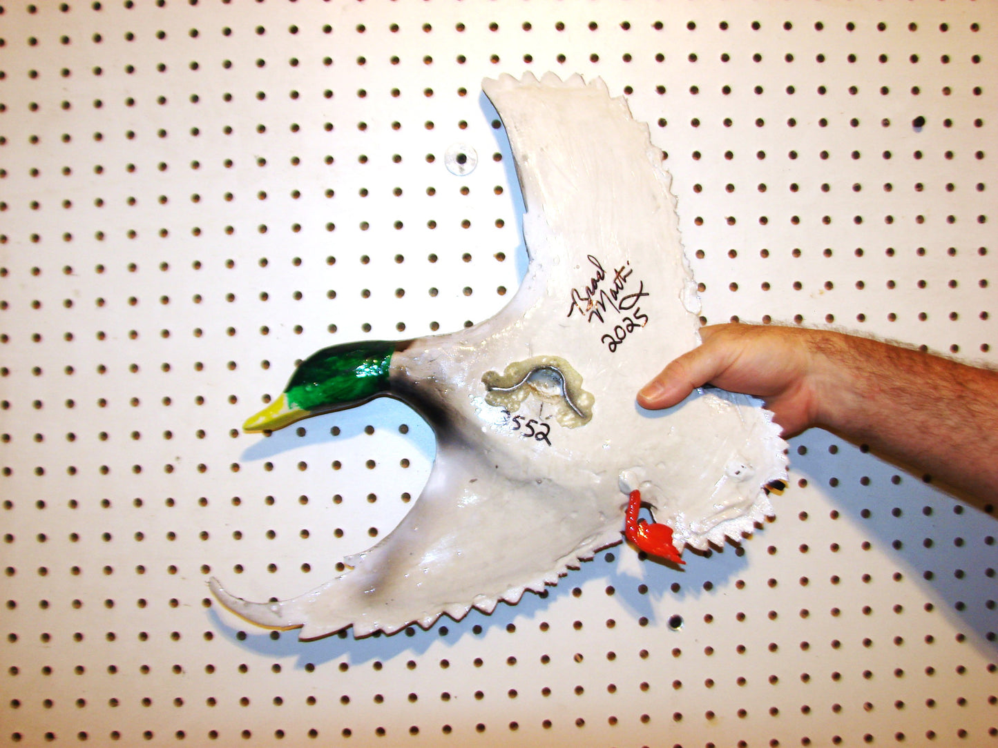 Flying Mallard Drake Wall Mount FREE SHIPPING