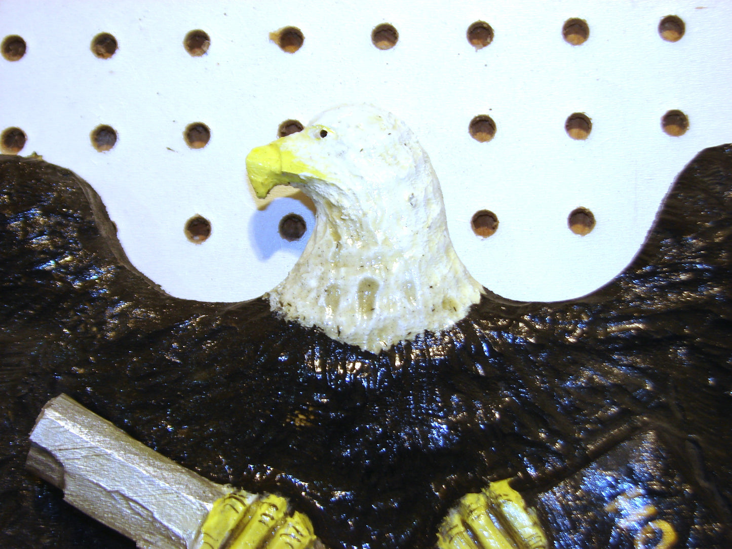 24" Patriotic Bitter Clinger Eagle 1st and 2nd Amendment wall art FREE SHIPPING