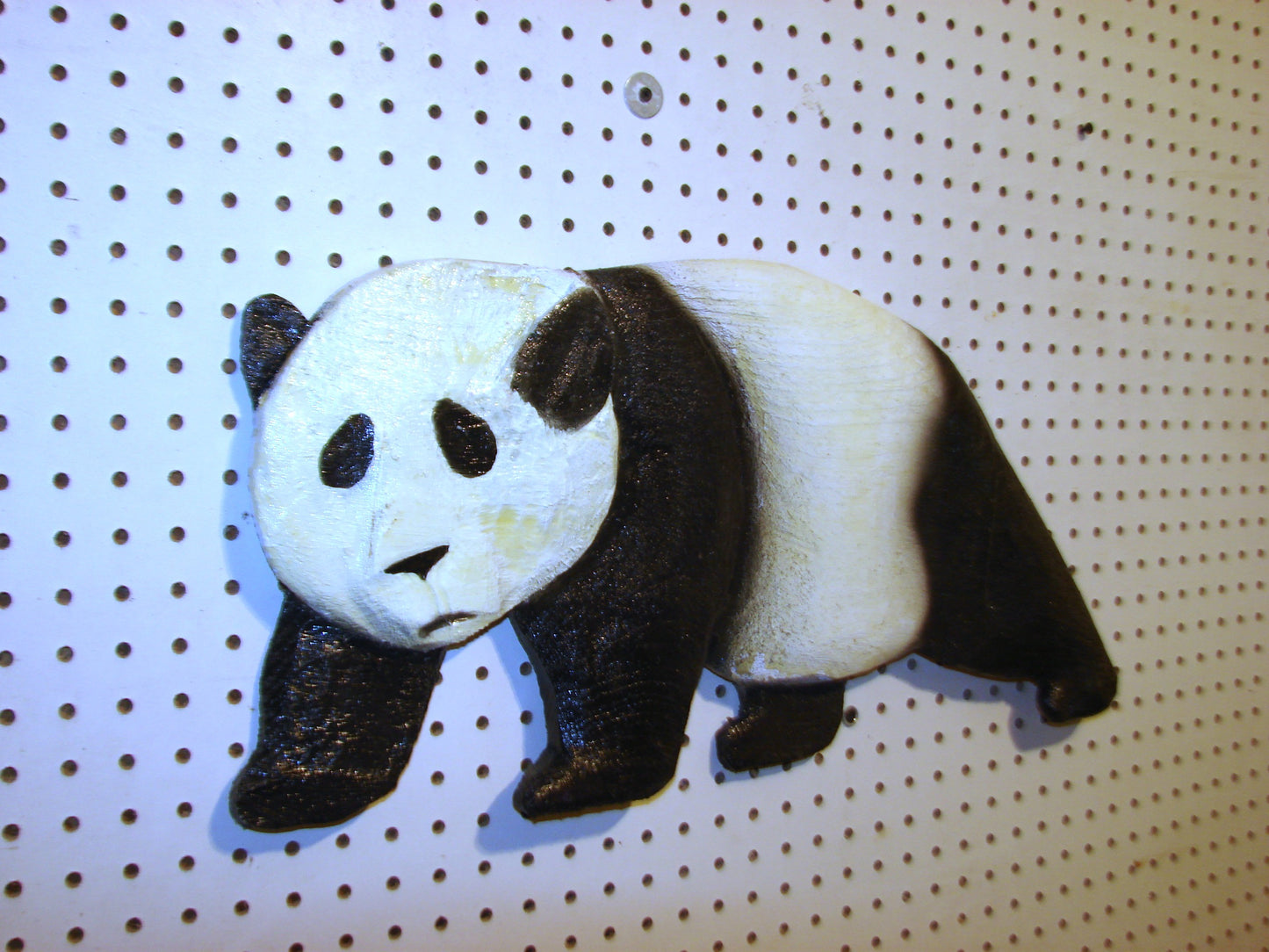 24" Giant Panda Chainsaw Carved Wall Art FREE SHIPPING