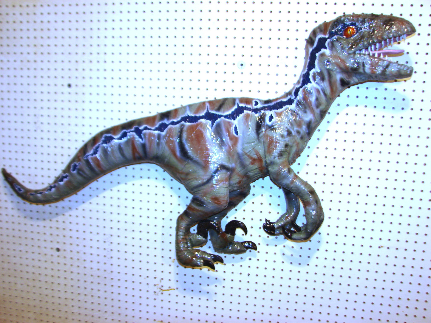 52" Long Raptor Dinosaur Hand Made Sculpture FREE SHIPPING