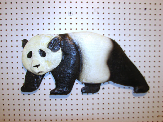 24" Giant Panda Chainsaw Carved Wall Art FREE SHIPPING