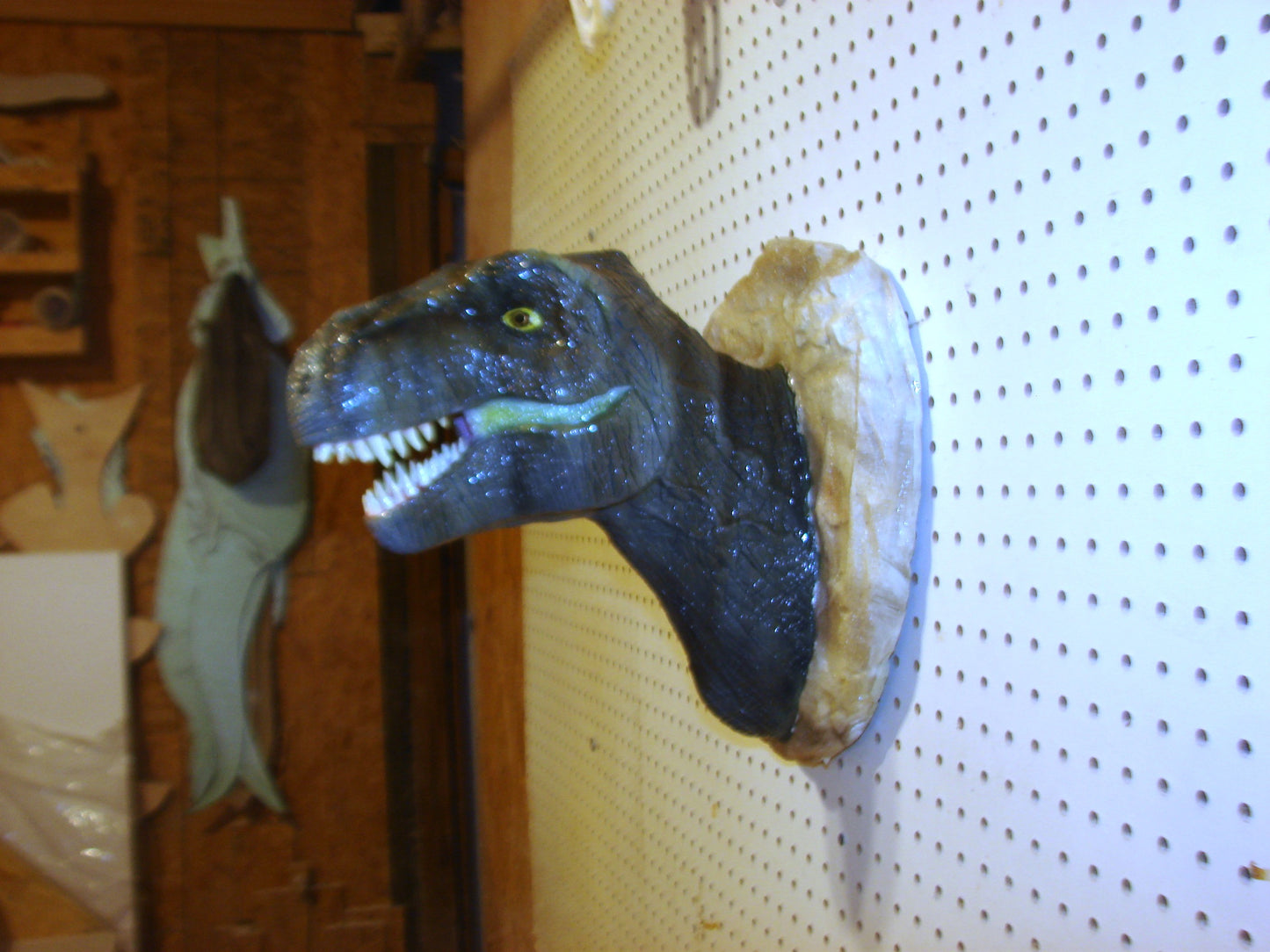 Tyrannosaurus Rex 3d Head Mount FREE SHIPPING