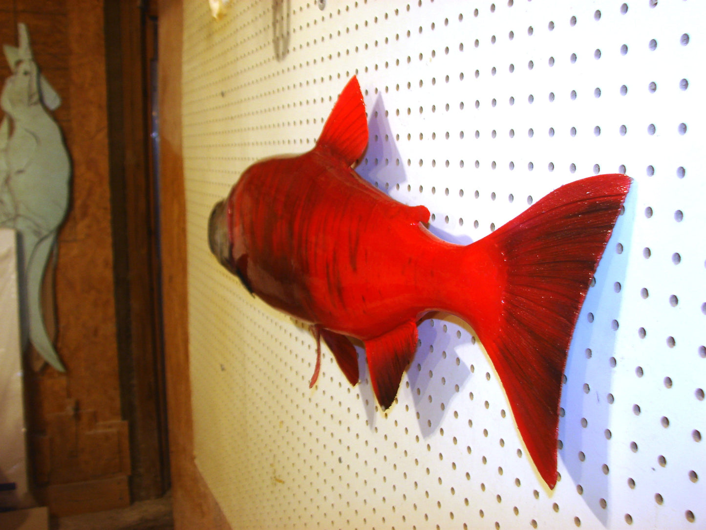 33" Spawning Sockeye Salmon full mount FREE SHIPPING